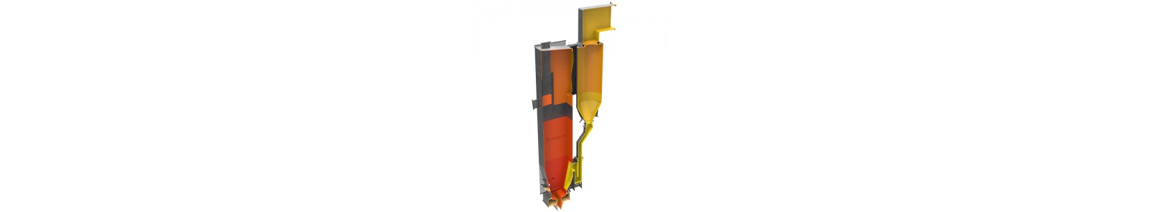 Circulating Fluidised Boiler (Hot Cyclone)