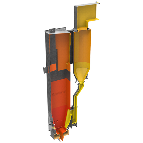 Circulating Fluidised Boiler (Hot Cyclone)